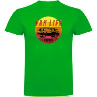 Kruskis Van Life Sunset Kortarmet T-skjorte Kruskis Van Life Sunset Kortarmet T-skjorte