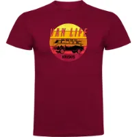 Kruskis Van Life Sunset Kortarmet T-skjorte Kruskis Van Life Sunset Kortarmet T-skjorte