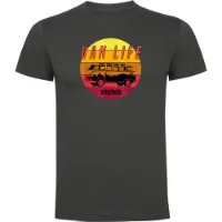 Kruskis Van Life Sunset Kortarmet T-skjorte Kruskis Van Life Sunset Kortarmet T-skjorte