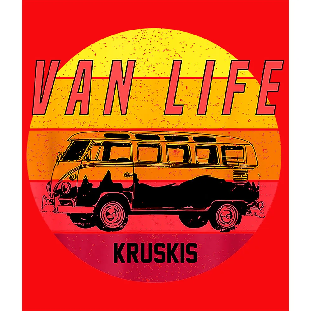 Kruskis Van Life Sunset Kortarmet T-skjorte