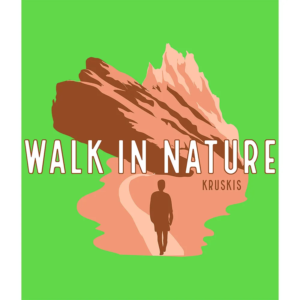 Kruskis Walk In Nature Kortarmet T-skjorte