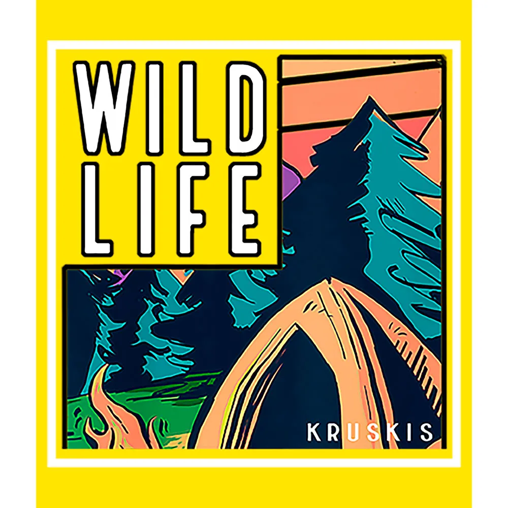 Kruskis Wild Life Frame Kortarmet T-skjorte