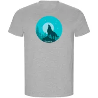 Kruskis Wolf Night Eco Kortarmet T-skjorte Kruskis Wolf Night Eco Kortarmet T-skjorte