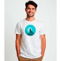 Kruskis Wolf Night Eco Kortarmet T-skjorte Kruskis Wolf Night Eco Kortarmet T-skjorte