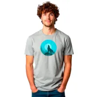 Kruskis Wolf Night Eco Kortarmet T-skjorte
