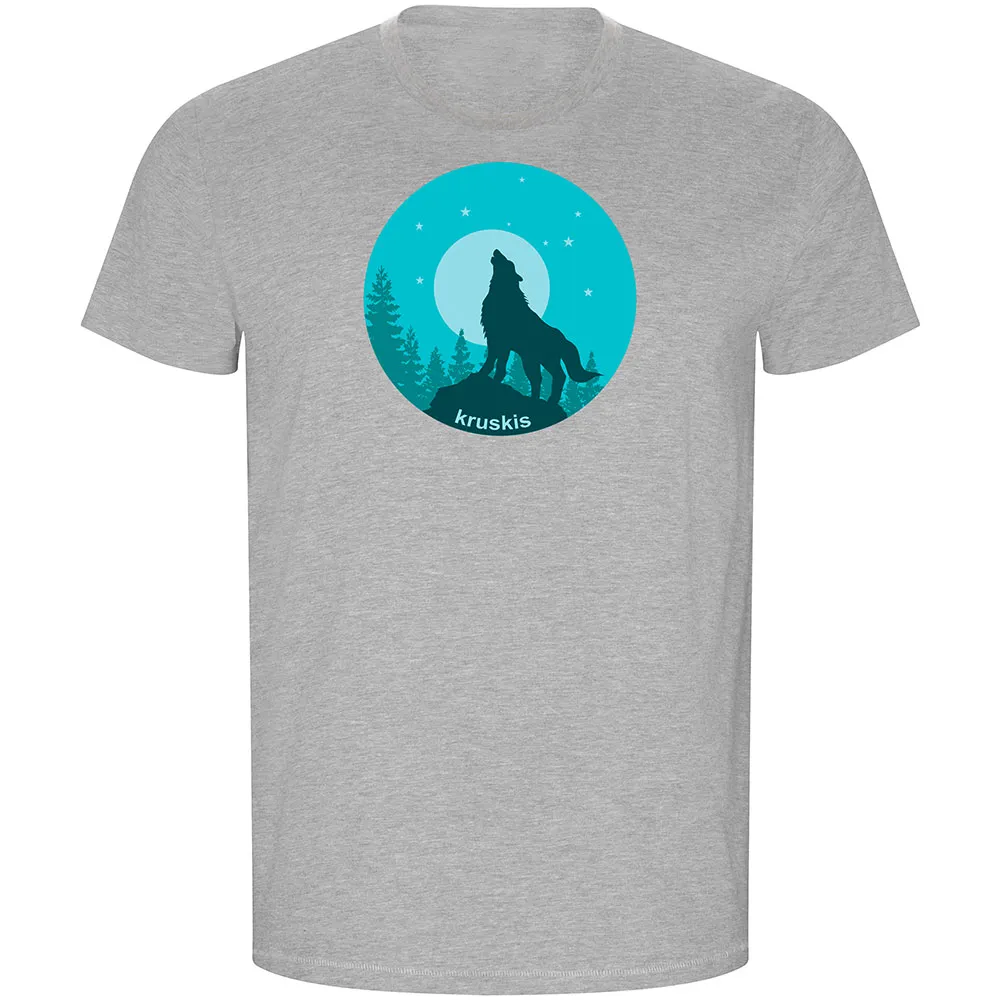 Kruskis Wolf Night Eco Kortarmet T-skjorte