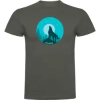 Kruskis Wolf Night Kortarmet T-skjorte Kruskis Wolf Night Kortarmet T-skjorte