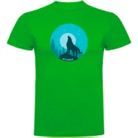 Kruskis Wolf Night Kortarmet T-skjorte