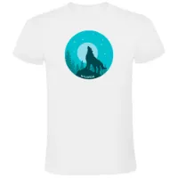 Kruskis Wolf Night Kortarmet T-skjorte