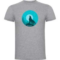 Kruskis Wolf Night Kortarmet T-skjorte Kruskis Wolf Night Kortarmet T-skjorte