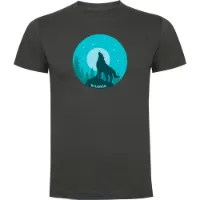 Kruskis Wolf Night Kortarmet T-skjorte