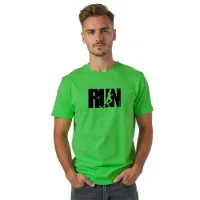 Kruskis Word Run Kortarmet T-skjorte Mann
