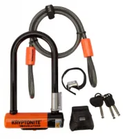 Kryptonite Evolution Mini 7 Bøylelås og Wire Kryptonite Evolution Mini 7 Bøylelås og Wire