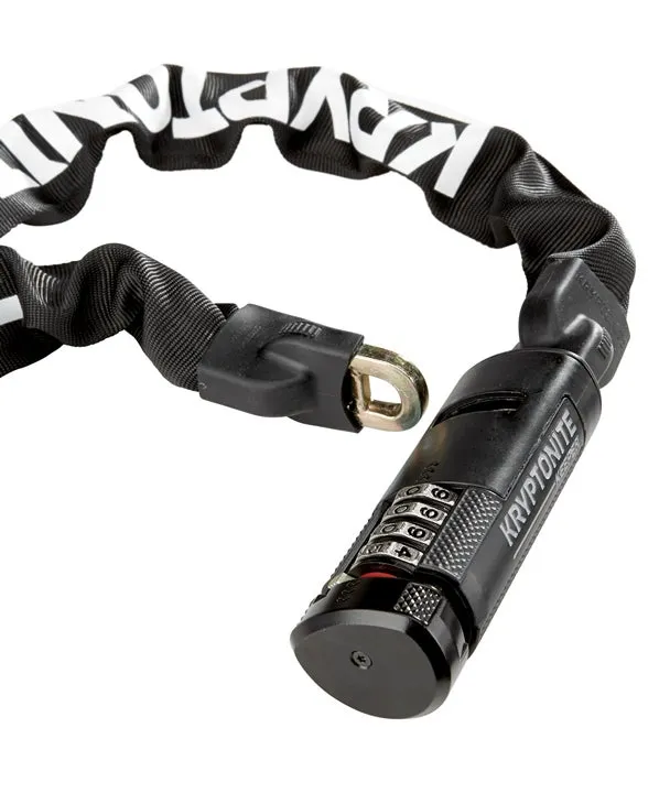 Kryptonite Keeper 790 Kjettinglås, Black, 7 x 900mm