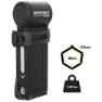 Kryptonite Keeper Mini Sykkellås, Black, 80cm