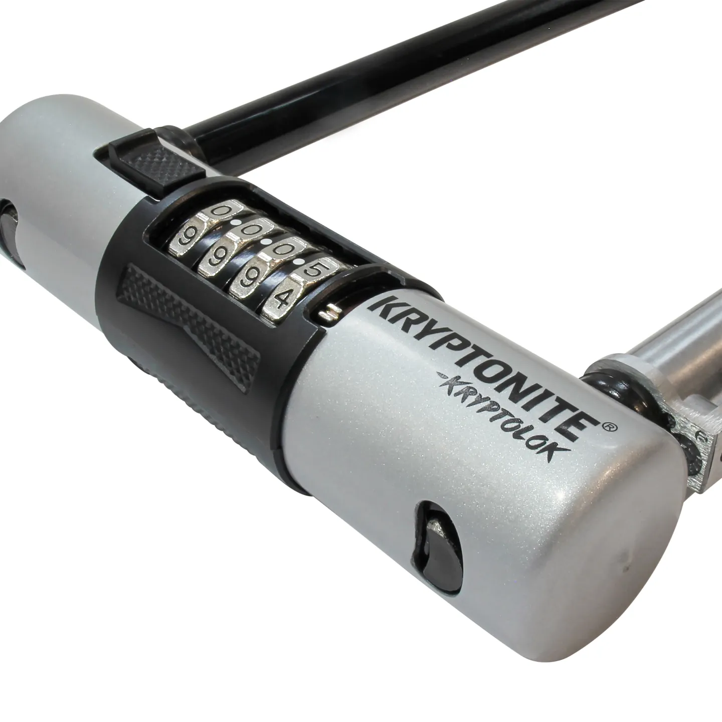 Kryptonite Kryptolok Combo Sykkellås, Black, 102 x 203mm