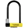 Kryptonite NY Fahgettaboudit Sykkellås, Black, 10.2 x 20.3cm