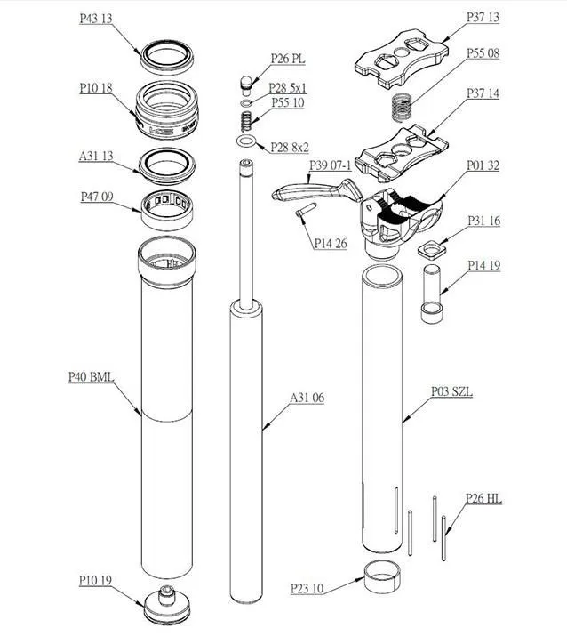 KS Suspension Kindshock Eten Luftcartridge 75