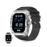 KSIX Hero Amoled Smartklokke, Black