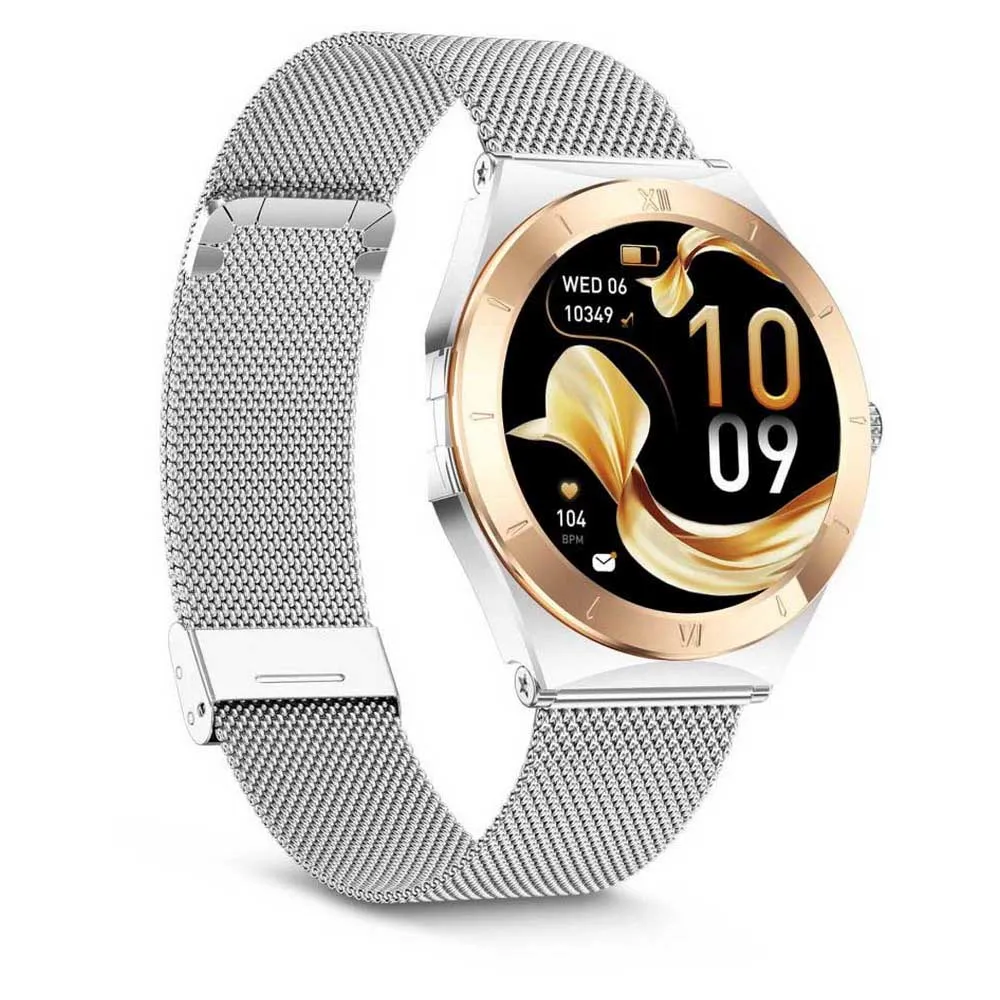 KSIX Lya Amoled Smartklokke, Silver