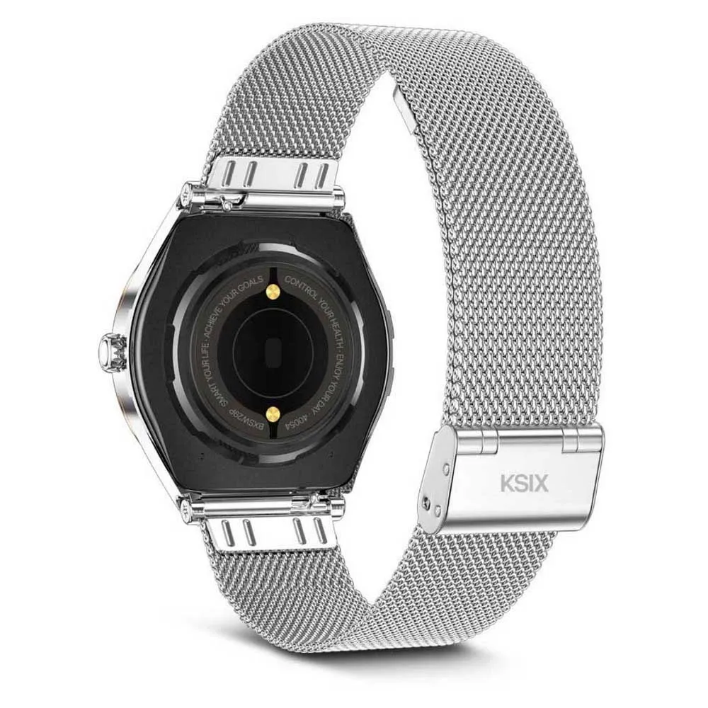 KSIX Lya Amoled Smartklokke, Silver