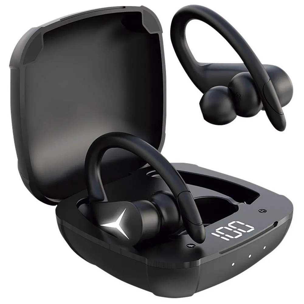 KSIX Sport Buds 2 Trådløse Sportshodetelefoner, Black, One Size KSIX Sport Buds 2 Trådløse Sportshodetelefoner, Black, One Size