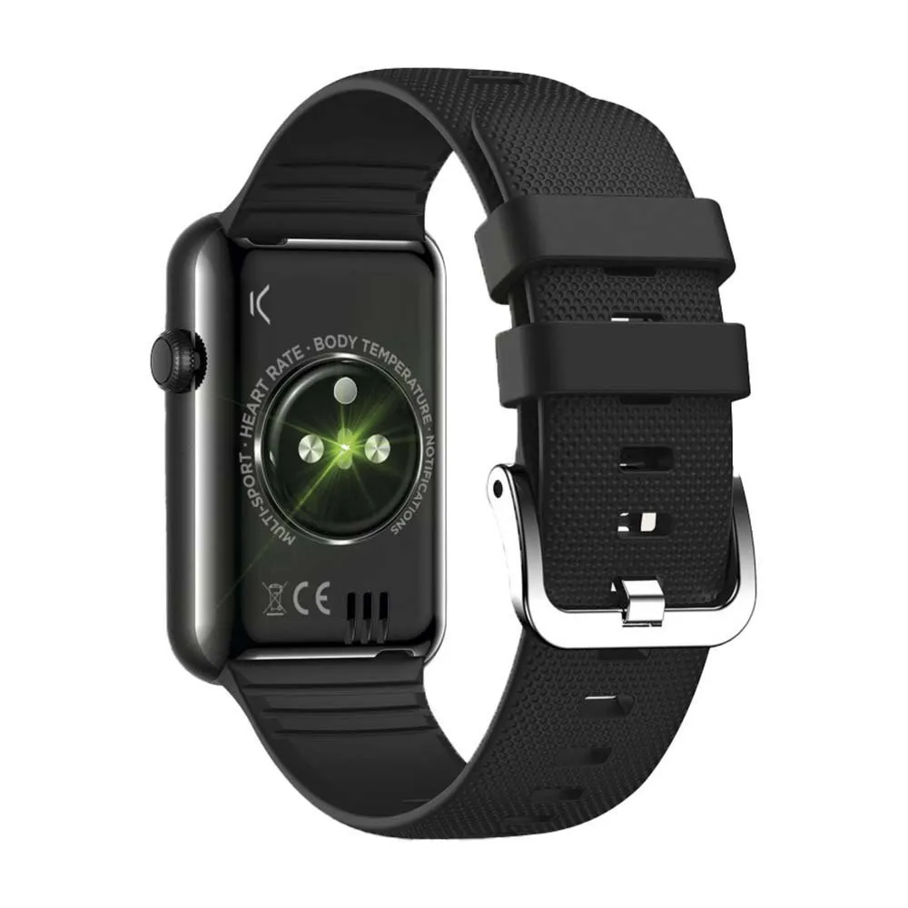 KSIX Tube Smartklokke, Black KSIX Tube Smartklokke, Black