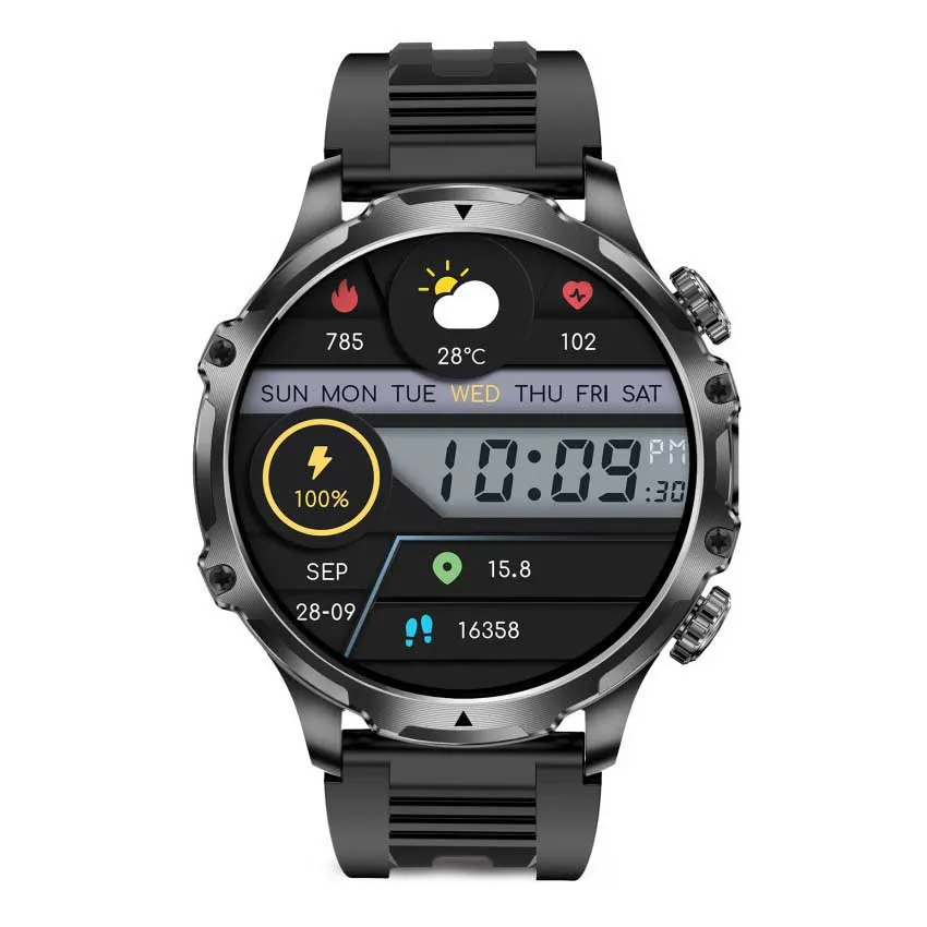 KSIX Venture Smartklokke, Black