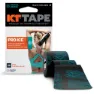 KT Tape Pro Ice 5.1x25.4cm 20 Units Forkuttet Kinesiologitape, Black, One Size