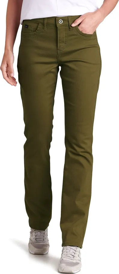 Kühl Women's Kontour Straight Jeans, Olive
