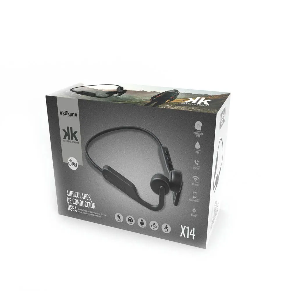 Kuken Ósea X14 Trådløse Sportshodetelefoner, Black, One Size Kuken Ósea X14 Trådløse Sportshodetelefoner, Black, One Size