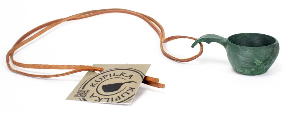 Kupilka Mini Cup With Leather Cord Kupilka Mini Cup With Leather Cord