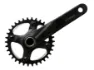L-twoo A11-X Kranksett 1x11 32T 170mm, Svart