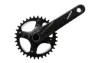 L-twoo A7 Kranksett 1x10 32T 170mm, Svart