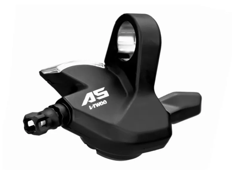 L-twoo V5009 Girhåndtak 2x9 sp venstre, Svart