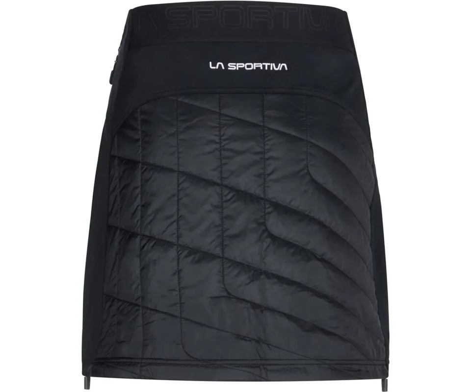 La Sportiva Warm Up Primaloft Skirt Women, Black/white