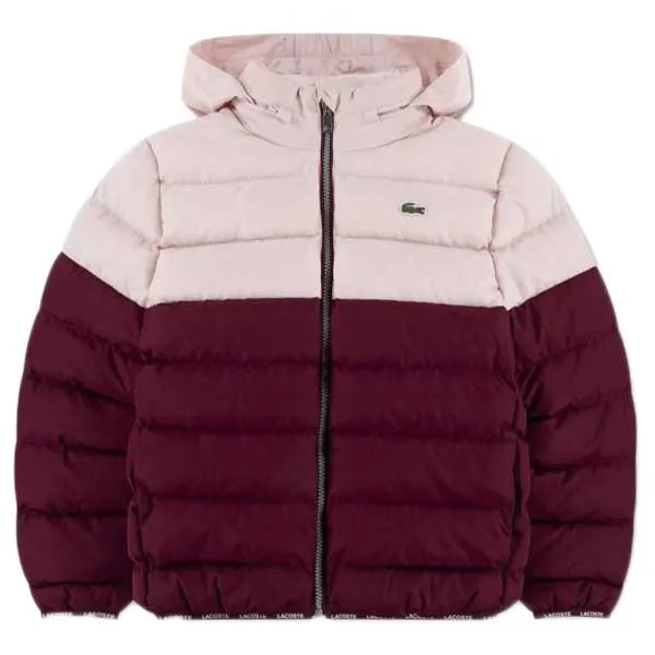 Lacoste Colorblock Midwt Puffer Jakke Lacoste Colorblock Midwt Puffer Jakke
