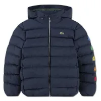 Lacoste Croc Patches Puffer Jakke Lacoste Croc Patches Puffer Jakke