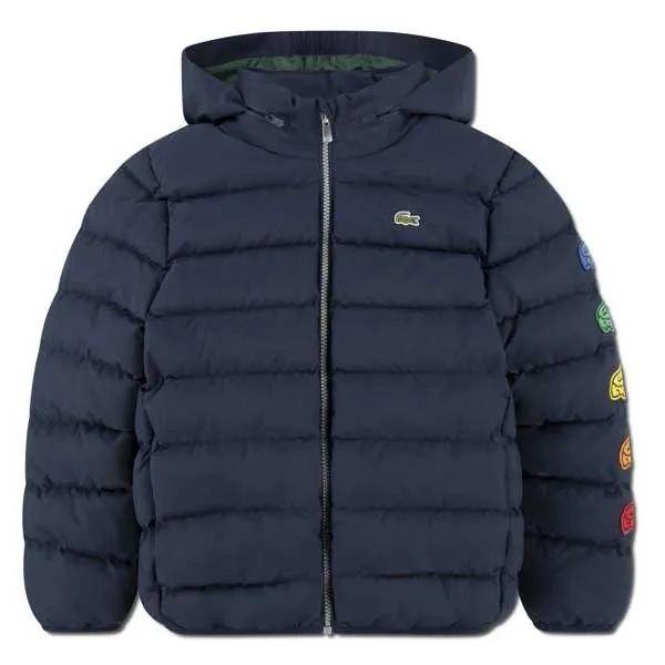 Lacoste Croc Patches Puffer Jakke