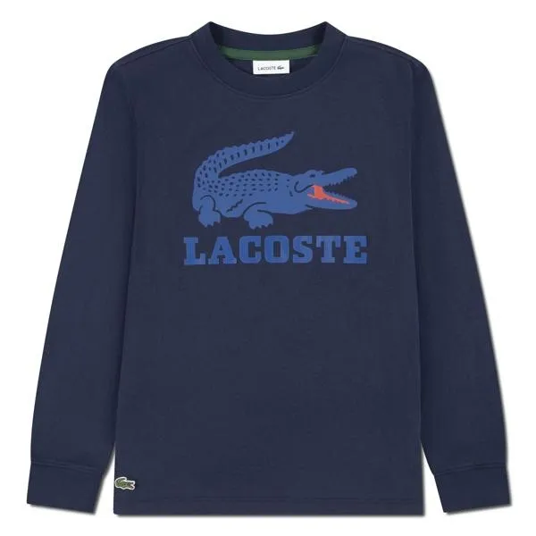 Lacoste Logo Graphic Core Langarmet T-skjorte