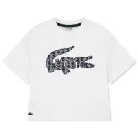 Lacoste Monogram Kortarmet T-skjorte