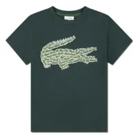 Lacoste Multi Croco Kortarmet T-skjorte