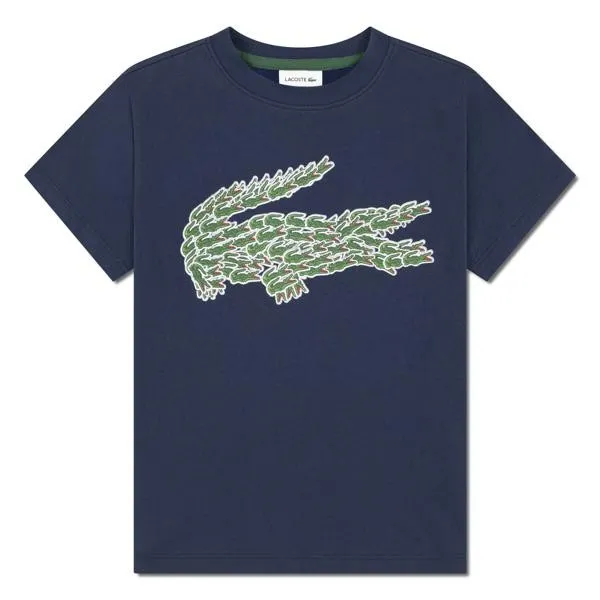 Lacoste Multi Croco Kortarmet T-skjorte Lacoste Multi Croco Kortarmet T-skjorte