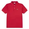 Lacoste Petit Pique Kortermet Poloskjorte, Rouge, 1Y