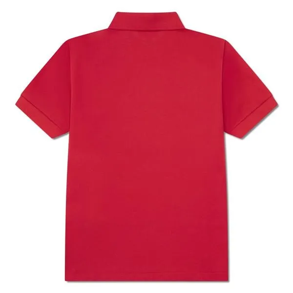 Lacoste Petit Pique Kortermet Poloskjorte, Rouge, 1Y