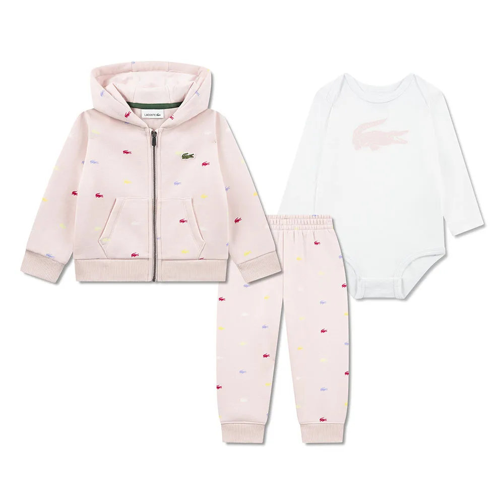Lacoste Print Fleece Sett