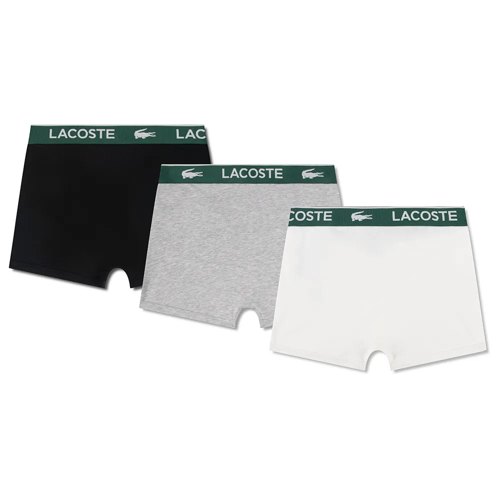 Lacoste Solid Boxers 3 Enheter