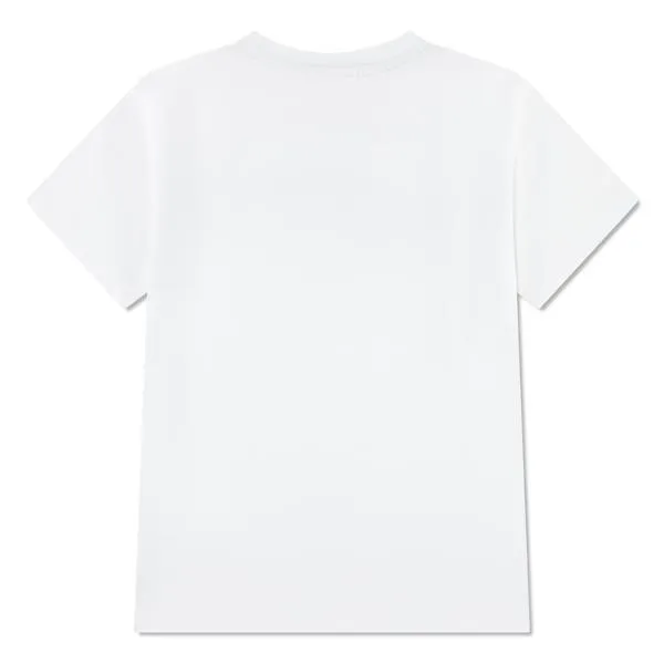 Lacoste Striped Logo Kortarmet T-skjorte
