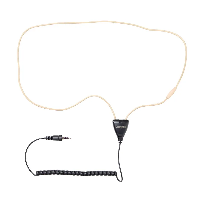 Lafayette Neckloop Standard 3,5mm 4-pin threaded, Black, One Size Lafayette Neckloop Standard 3,5mm 4-pin threaded, Black, One Size