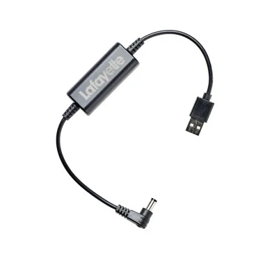Lafayette USB Charge Adapter for BL-60, Black, One Size